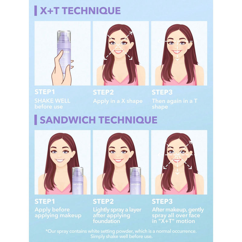 SHEGLAM Lock’d In Setting Spray matte makeup fixing mist - SHEGLAM setting spray UAE - matte setting spray UAE - makeup fixing spray - oil control setting spray - long lasting makeup mist - makeup lock spray UAE