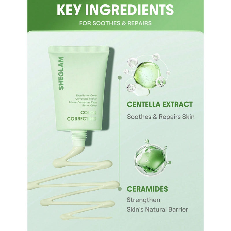 SHEGLAM Even Better Green Color Correcting Primer - Sheglam primer - Dayjour - UAE
