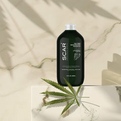 Scar Tea Tree Invigorating Shampoo 300ml for Men - dayjour