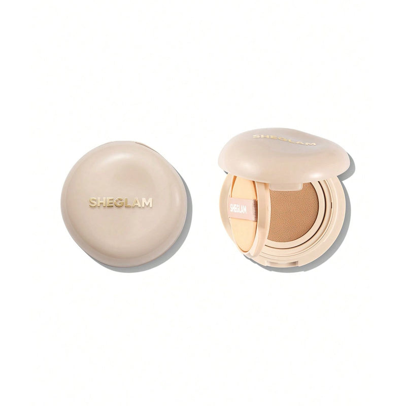 SHEGLAM Warm Vanilla Cushion Foundation – Radiant Long-Lasting Coverage - Warm vanilla foundation - Lock & go foundation - Dayjour