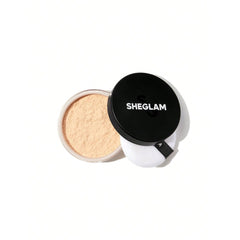 SHEGLAM Baked Glow Setting Powder Cappuccino - Warm Tone Face Setting Powder UAE - Makeup Setting Powder in UAE - SHEGLAM UAE - Dayjour
