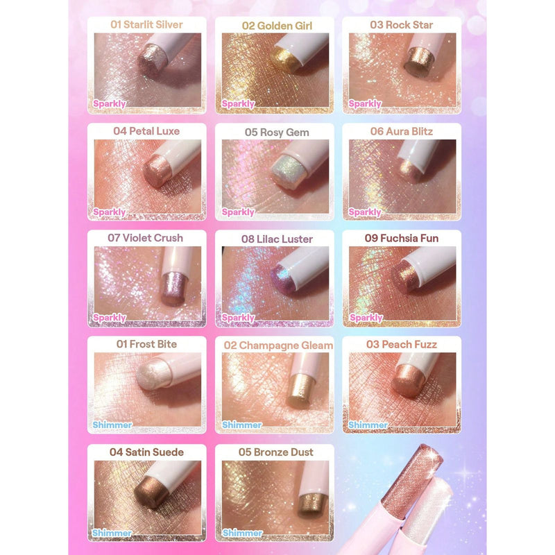 SHEGLAM Crystal Jelly Glaze Stick Peach Fuzz - Peach Shimmer Glow Stick UAE - Crystal Jelly Glaze Stick - Dayjour - UAE