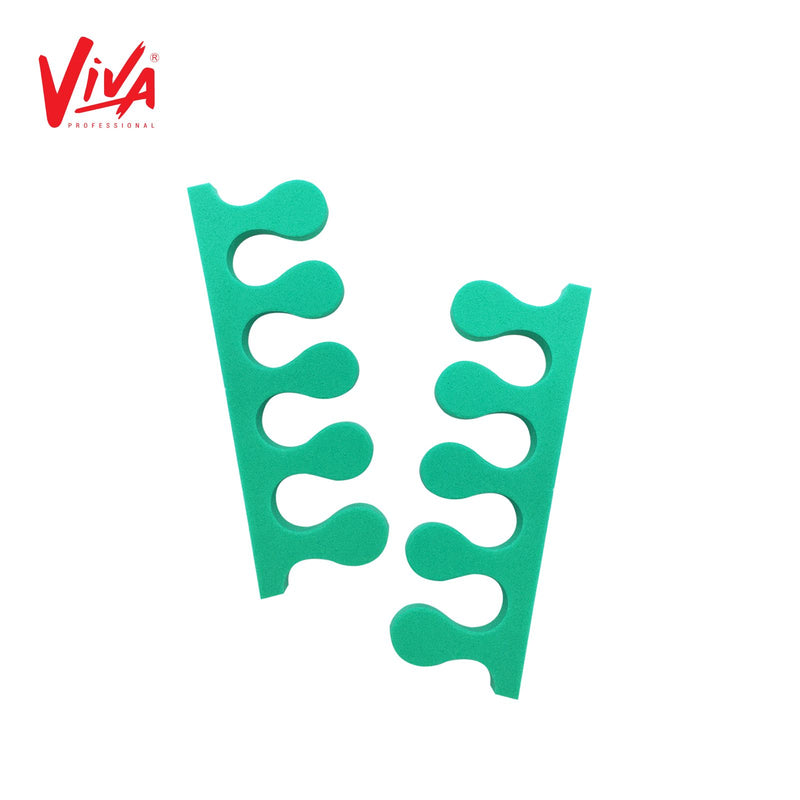 Soft Sponge Finger Toe Separator 100 Pair Pack Random color - toe seperator - dayjour
