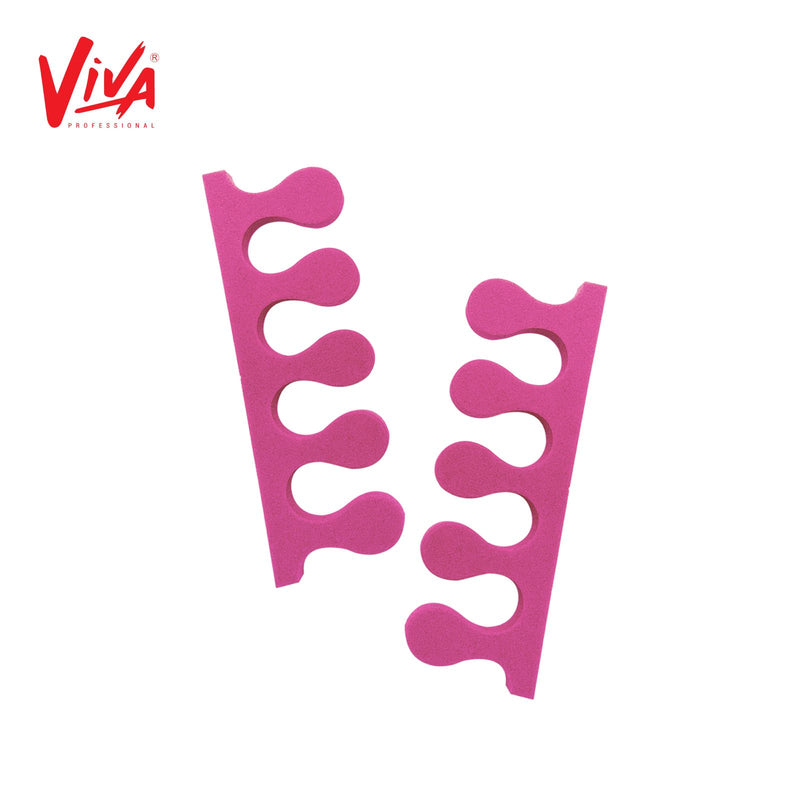 Soft Sponge Finger Toe Separator 100 Pair Pack Random color - toe seperator - dayjour