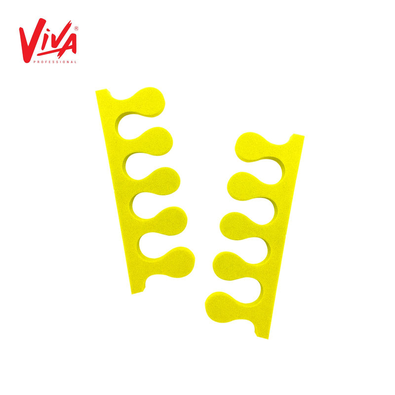 Soft Sponge Finger Toe Separator 100 Pair Pack Random color - toe seperator - dayjour