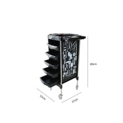 Viva Salon Trolley Black