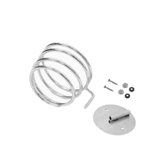 Wall Fixing Hair Dryer Holder Silver- dayjour