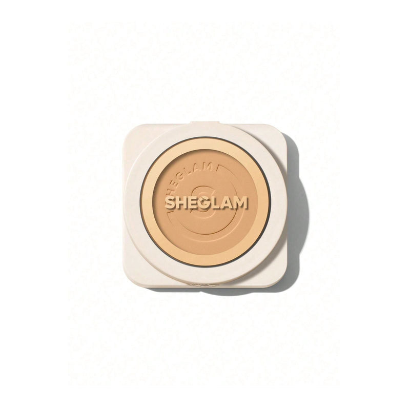 SHEGLAM Skin Focus High Coverage Powder Foundation – Nude - SHEGLAM powder foundation UAE - SHEGLAM Skin Focus foundation - nude powder foundation - matte powder foundation UAE - full coverage powder foundation - Dayjour UAE