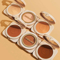 SHEGLAM Skin Focus High Coverage Powder Foundation – Nude - SHEGLAM powder foundation UAE - SHEGLAM Skin Focus foundation - nude powder foundation - matte powder foundation UAE - full coverage powder foundation - Dayjour UAE