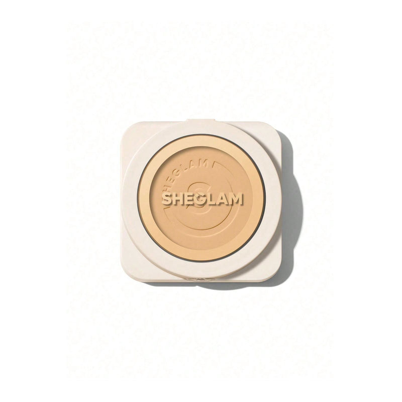 SHEGLAM Skin Focus High Coverage Powder Foundation Shell pressed powder compact - SHEGLAM Shell foundation UAE - compact powder foundation Shell - matte face powder UAE - Dayjour - UAE