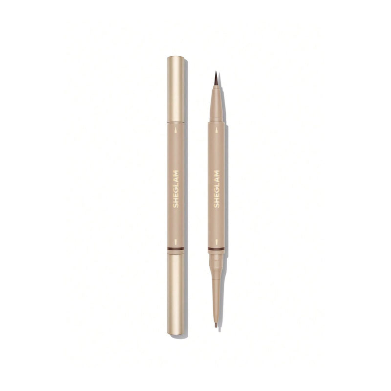 SHEGLAM Brows On Demand 2-In-1 Brow Pencil Auburn dual-ended brow pencil