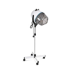 White Hooded Hair Dryer Stand Machine for Salon Spa – Portable, Adjustable & Even Airflow - Hair dryer machine - Dayjour - UAE