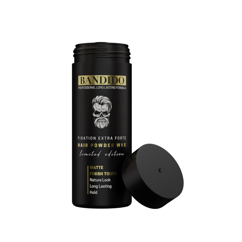 Bandido Matte Hair Powder Wax 32g – Volume & Texture with Extra Strong Fixation - Bandido air styling powder - Strong hold hair styling powder in UAE - Powder wax in Dubai - Dayjour - UAE