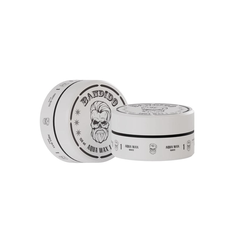 Bandido Aqua 1 White Hair Wax 150ml - Bandido Aqua 1 - Bandido Hair Wax - White Hair Wax 150ml - hair styling wax - hair wax UAE - Bandido UAE - professional hair styling products