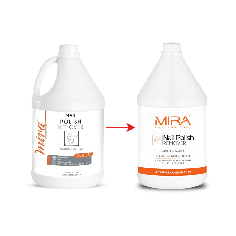 Nail Polish Remover Stable & Active - 3.78ltrs - mira - dayjour - Nail polish remover
