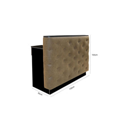 Salon reception desk old brown - Dayjour - UAE