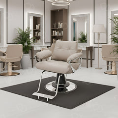 Professional Salon Ladies Chair | Bavarian Cream and Silver Look - Dayjour - UAE