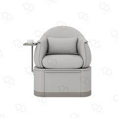 Grey Professional Pedicure Chair Station with Sliding Acrylic Basin - Dayjour - UAE