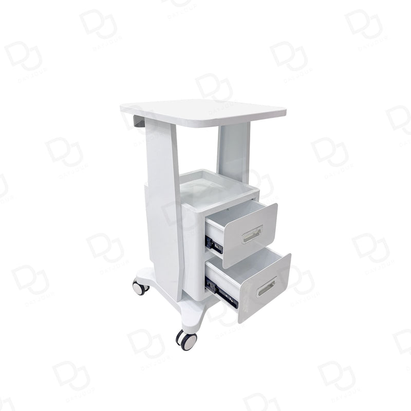 Professional Salon & Spa Trolley Cart | Mobile Metal Storage – Al Basel - metal storage trolley - spa storage box - Dayjour - UAE