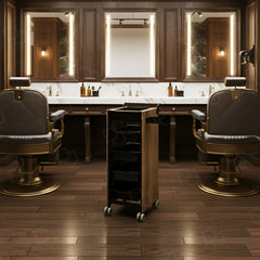 Professional Salon Spa Product Trolley Wooden - Salon trolley - Dayjour - معدات صالونات- UAE