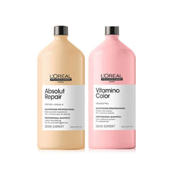 L'Oréal Professional Vitamino and Absolut Shampoo 1500 ml - Loreal vitamino and absolut repair shampoo - Loreal shampoo for salon use - Dayjour