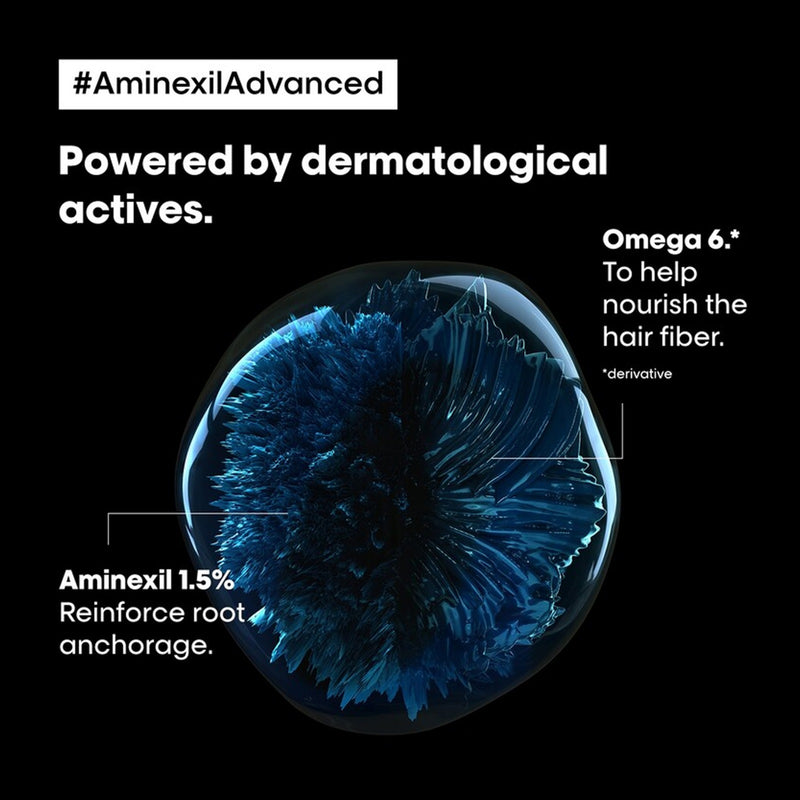 Loreal Professional Serie Expert Aminexil Ampoules 42x6ml | Anti-Hair Loss Activator - loreal ampoules - anti hair loss treatment - anti hair fall - Dubai - hair care - loreal uae - hair styling - hair care products - Dayjour - UAE - 42 ampoules - hair ampoules