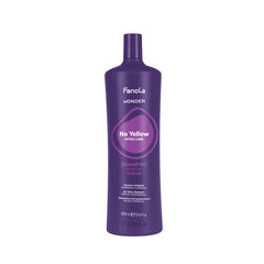 Fanola Wonder No Yellow Shampoo 1000 ml – Dayjour | Professional Purple Shampoo for Blonde Hair