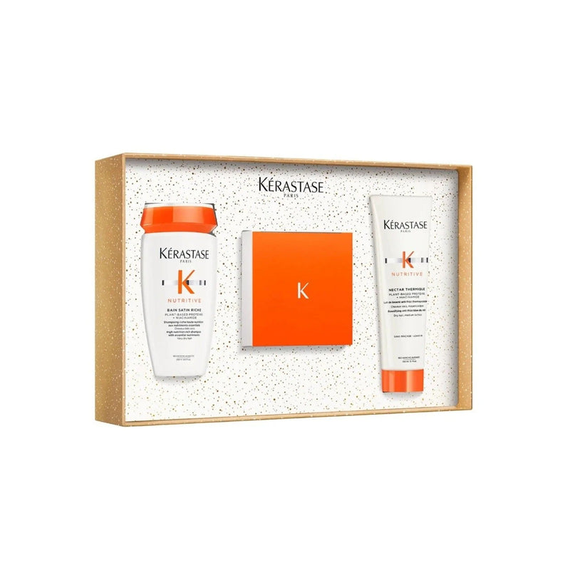 Kerastase Nutritive Shampoo, Conditioner & Masque Set – Deep Hydration for Dry Hair - Kerastase nutritive care - Kerastase UAE - Dayjour