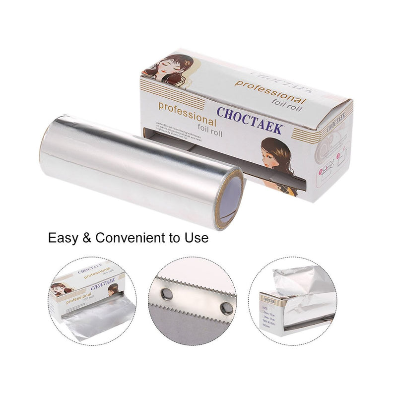 Choctaek Professional Aluminium Foil Roll - Dayjour - UAE - Hair salon aluminium foil