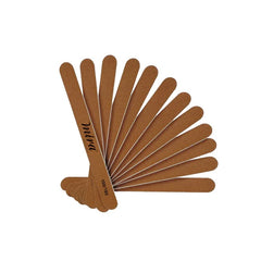 Mira Professional Straight Wooden Nail File, 50-piece pack – durable salon-quality nail shaping tool, model 715 - Dayjour - UAE