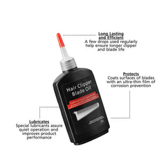 hair clipper blade oil UAE - barber clipper oil Dubai - professional clipper lubricant - trimmer oil UAE - grooming tool maintenance oil - dayjour - UAE