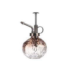 Vintage Embossed Glass Spray Bottle – Salon & Spa Fine Mist Sprayer (200–240ml) - Dayjour