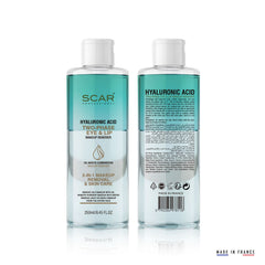 Scar Professional Hyaluronic Acid Two Phase Eye and Lip Waterproof Makeup Remover with Aloe Vera - Best Makeup Remover UAE - Waterproof Makeup Remover - Eye Makeup Remover - Lip Makeup Remover - Hyaluronic Acid Cleanser - Aloe Vera Makeup Remover - Gentle Makeup Remover - Facial Cleansing Solution UAE
