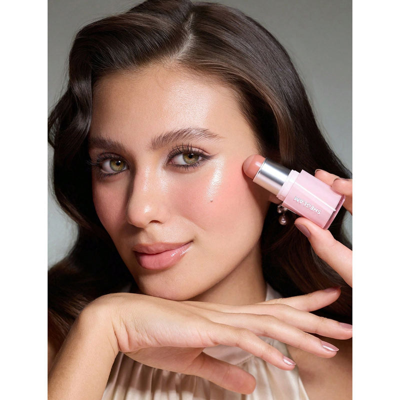 SHEGLAM Hush Hush Blush Stick – Soft Cream Blush for Natural Glow - Blush stick - Sheglam blush stick - Dayjour - UAE