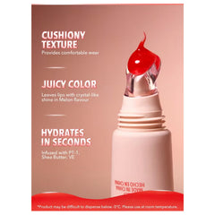 SHEGLAM Melon Pop Lip Gloss – Hydrating Crystal Shine Lip Care - Lip Gloss – Melon Pop - Moisturizing Lip Gloss - Dayjour - UAE