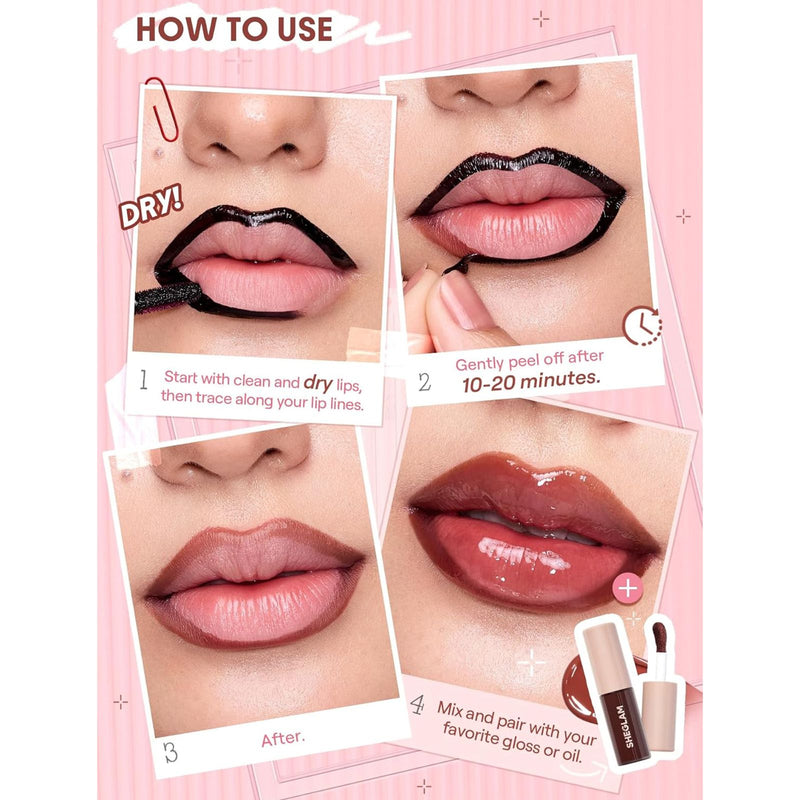 SHEGLAM Mauvelous Peel-Off Lip Liner Stain – Soft Mauve Long-Wear Tint - Lip liner UAE - Peel off lip liner in Dubai - Dayjour UAE
