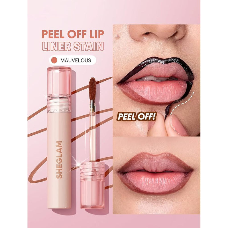 SHEGLAM Mauvelous Peel-Off Lip Liner Stain – Soft Mauve Long-Wear Tint - Lip liner UAE - Peel off lip liner in Dubai - Dayjour UAE