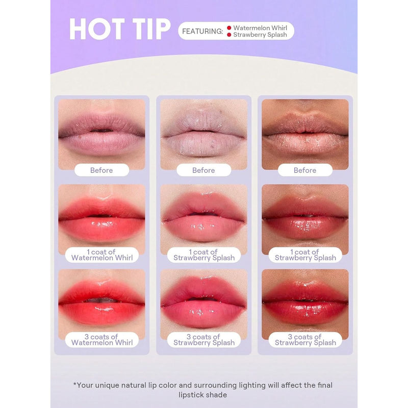 SHEGLAM Fig Flirt Pocket Lip Jam – Hydrating Glossy Jelly Tint - Jelly lip gloss - lip gloss sheglam - Dayjour - UAE