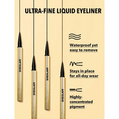 SHEGLAM Line & Define Waterproof Liquid Eyeliner Black - Dayjour - Sheglam liquid eyeliner - Black liquid eyeliner