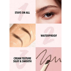 SHEGLAM Better Brows Long Lasting Eyebrow Pencil Taupe - SHEGLAM eyebrow pencil UAE - Taupe brow pencil - waterproof eyebrow pencil UAE - natural brow pencil - long lasting brow makeup - taupe eyebrow makeup - Dayjour