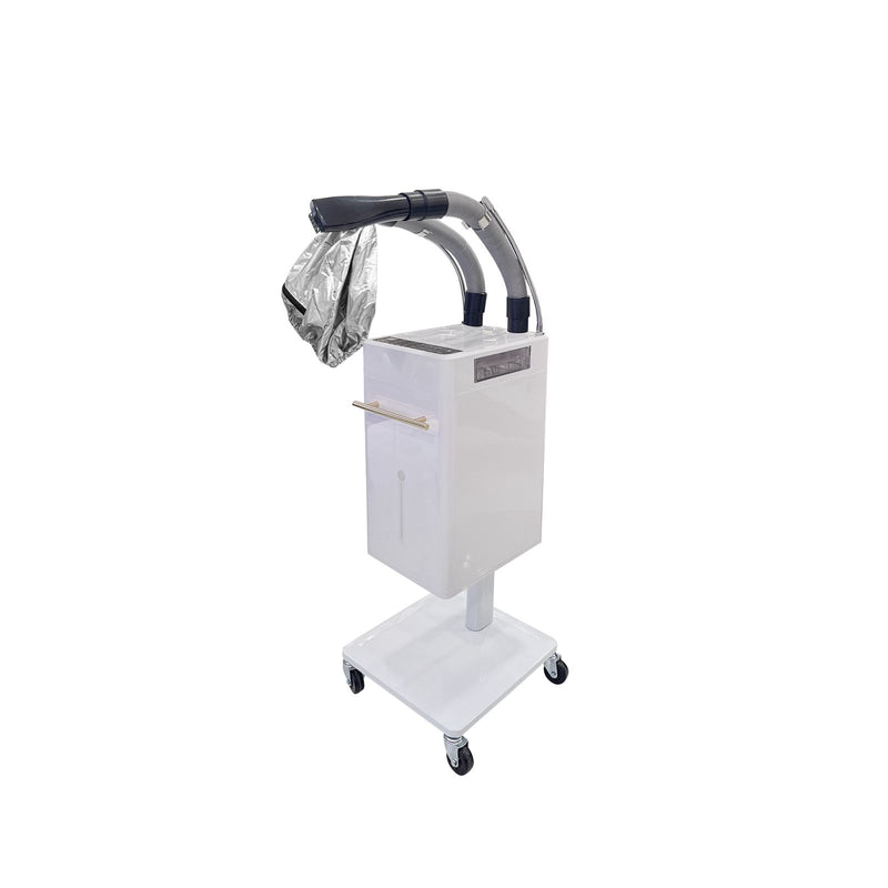 White Nano Mist Ozone Hair Steamer for Salon & Spa Use | Dayjour - Ozone technology hair steamer - Modern hair steamer - Nano mist ozone hair steamer