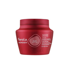 Fanola Wonder Curl Extra Care Mask 500ml – Vegan intensive hair mask for curly hair, detangles, reduces frizz, and defines curls - Dayjour UAE