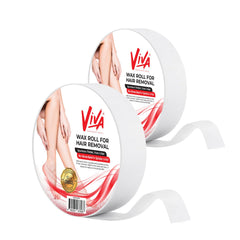 Viva Professional Spunlace Wax Roll 70GSM – 7cm x 80m Non-Woven Epilation Roll for Hair Removal - Wax roll for hair removal UAE - non-woven wax roll Dubai - Spunlace 70GSM epilation roll - salon waxing supplies UAE - professional waxing roll - Viva wax roll online - epilation strip roll for body and face - waxing accessories UAE - Dayjour waxing products - non-woven waxing sheets roll - hair removal strip roll UAE - Dayjour
