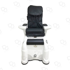 Pedicure Station Salon Spa Chair Black & White - dayjour