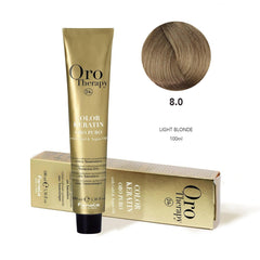 Oro Puro Hair Coloring Cream 8.0
