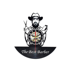 Barber wall clock Gents Salon - salon wall clock - salon clock - barber clock - dayjour