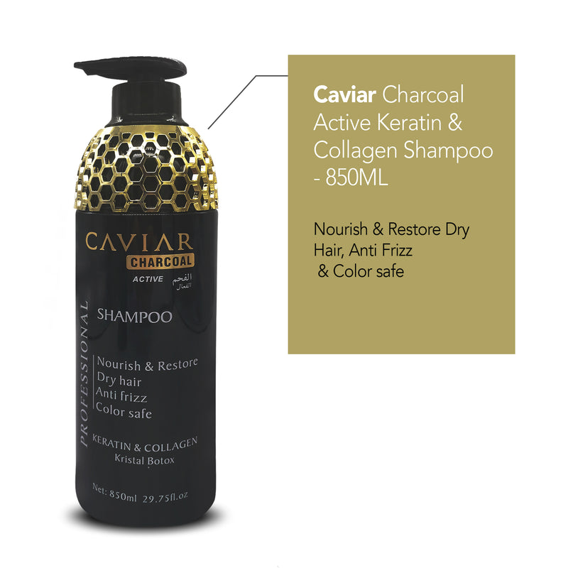 Caviar Active Keratin Hair Shampoo 850ml