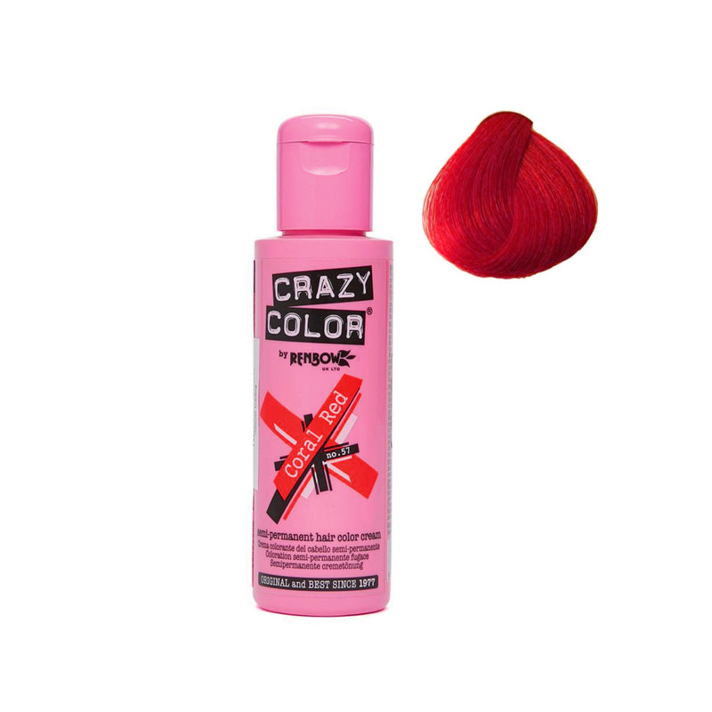 Crazy Color Coral red - hair color - hair - Hair products - Dayjour