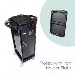 luxury Salon Trolley with Door - salon trolley - dayjour