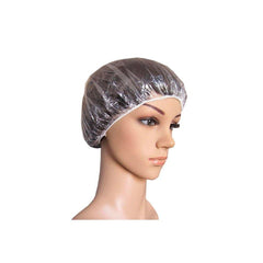 Disposable Waterproof Shower Caps 100 Pcs - salon hair accessories - dayjour